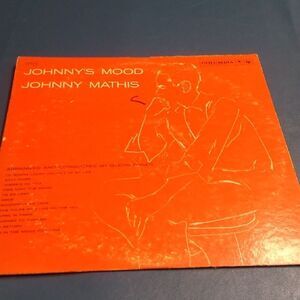 Johnny Mathis Vinyl Record - Orange Cover